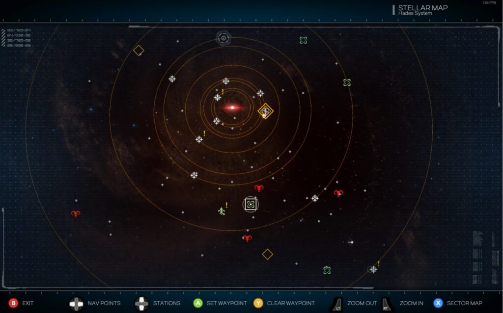 Rebel Galaxy Zonnestelsels